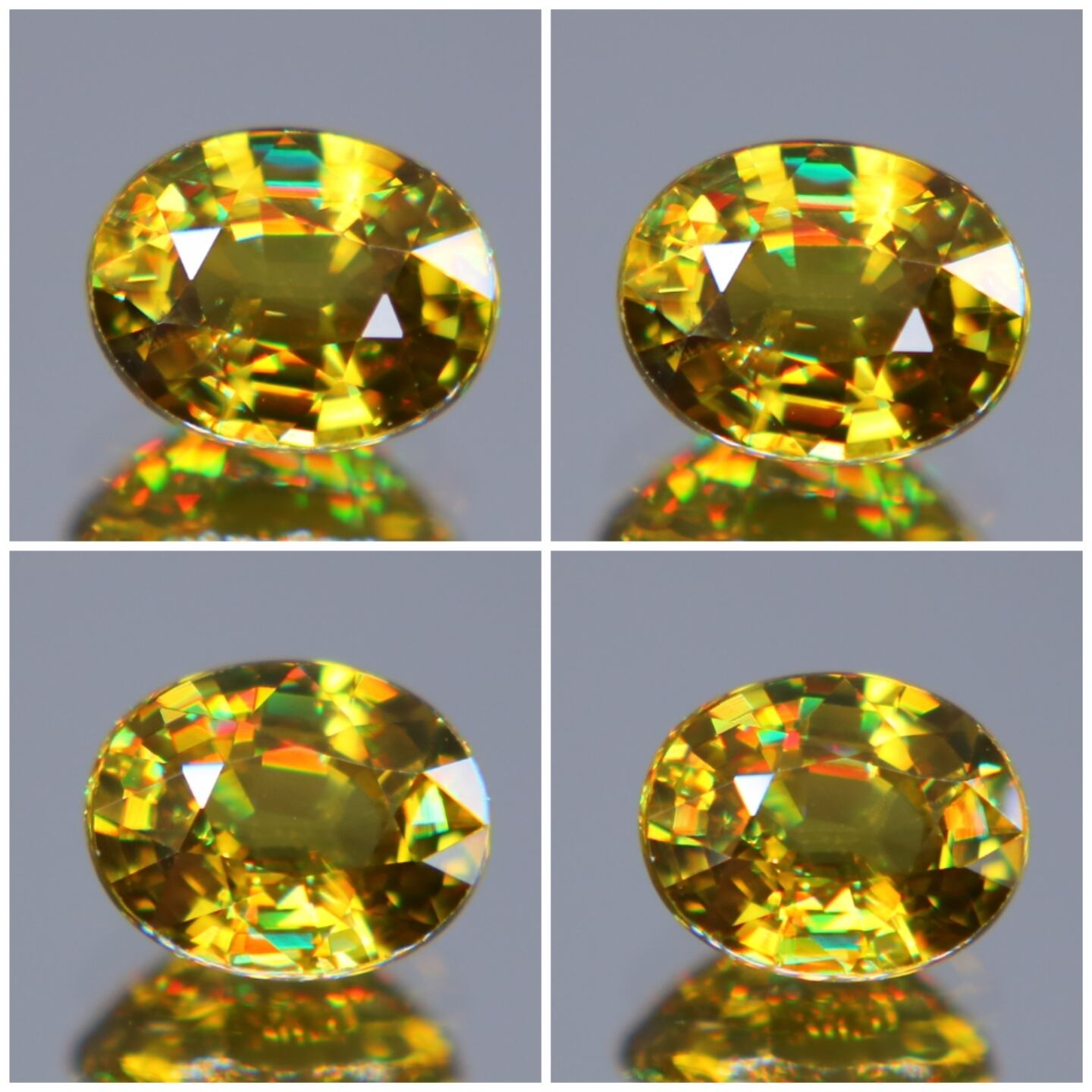 天然石スフェーン 天然スフェーン 1.14ct【Z557】 | GemQuality