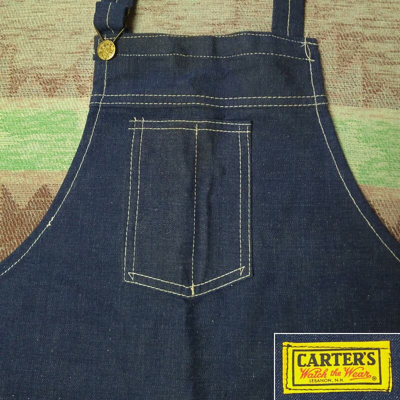 60s CARTER'S Denim Work Apron | Wonder Wear ヴィンテージ古着ネット