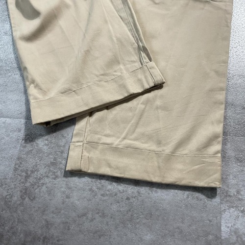 90-00s Ralph Lauren 36/32 ベージュチノパンツ 詳細写真6