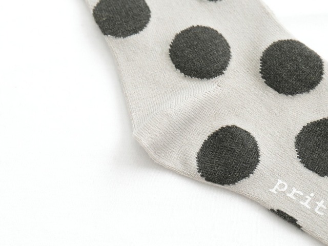 プリット prit ドットソックス(P00163)全5色【ネコポス可】
