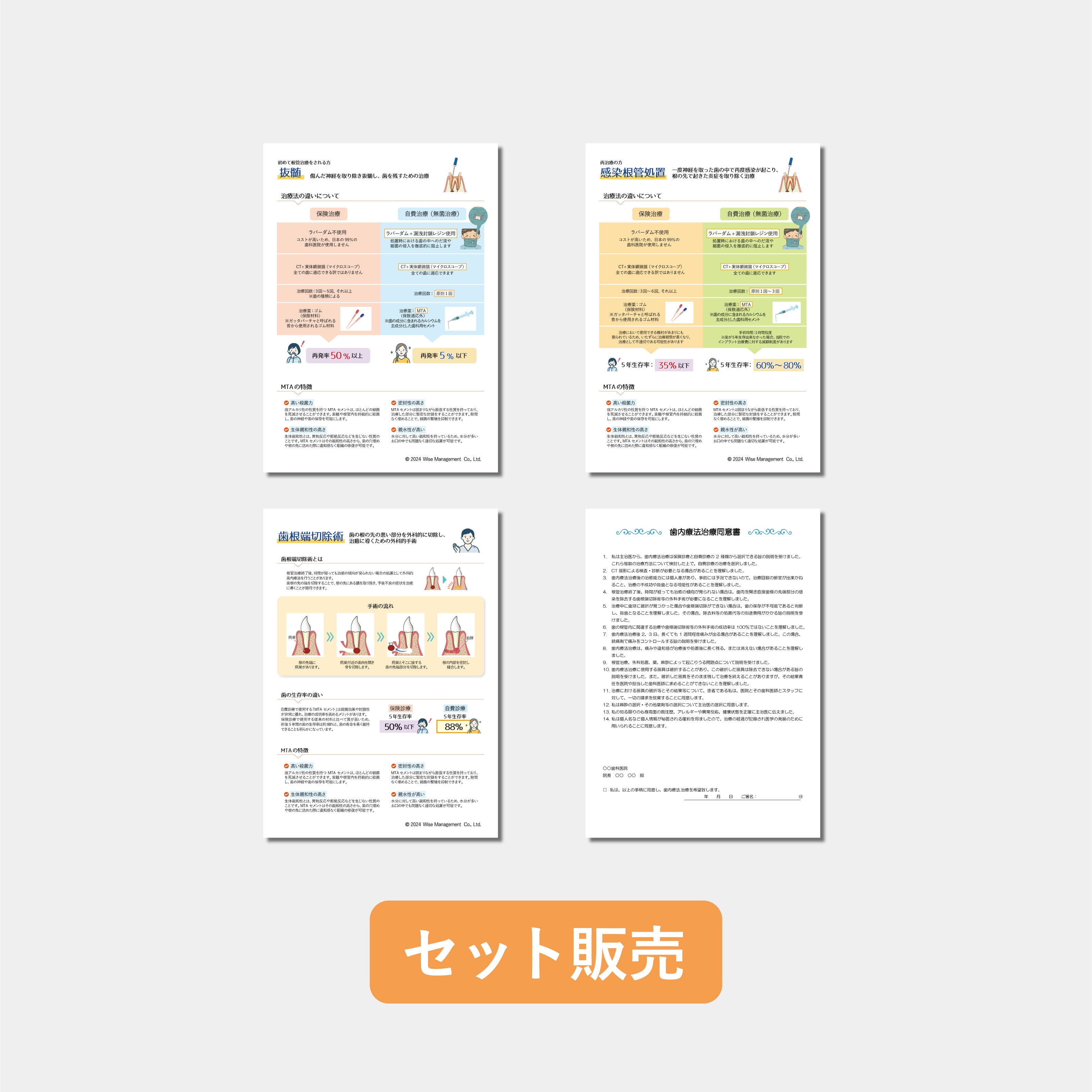 【データ販売】根管治療セット