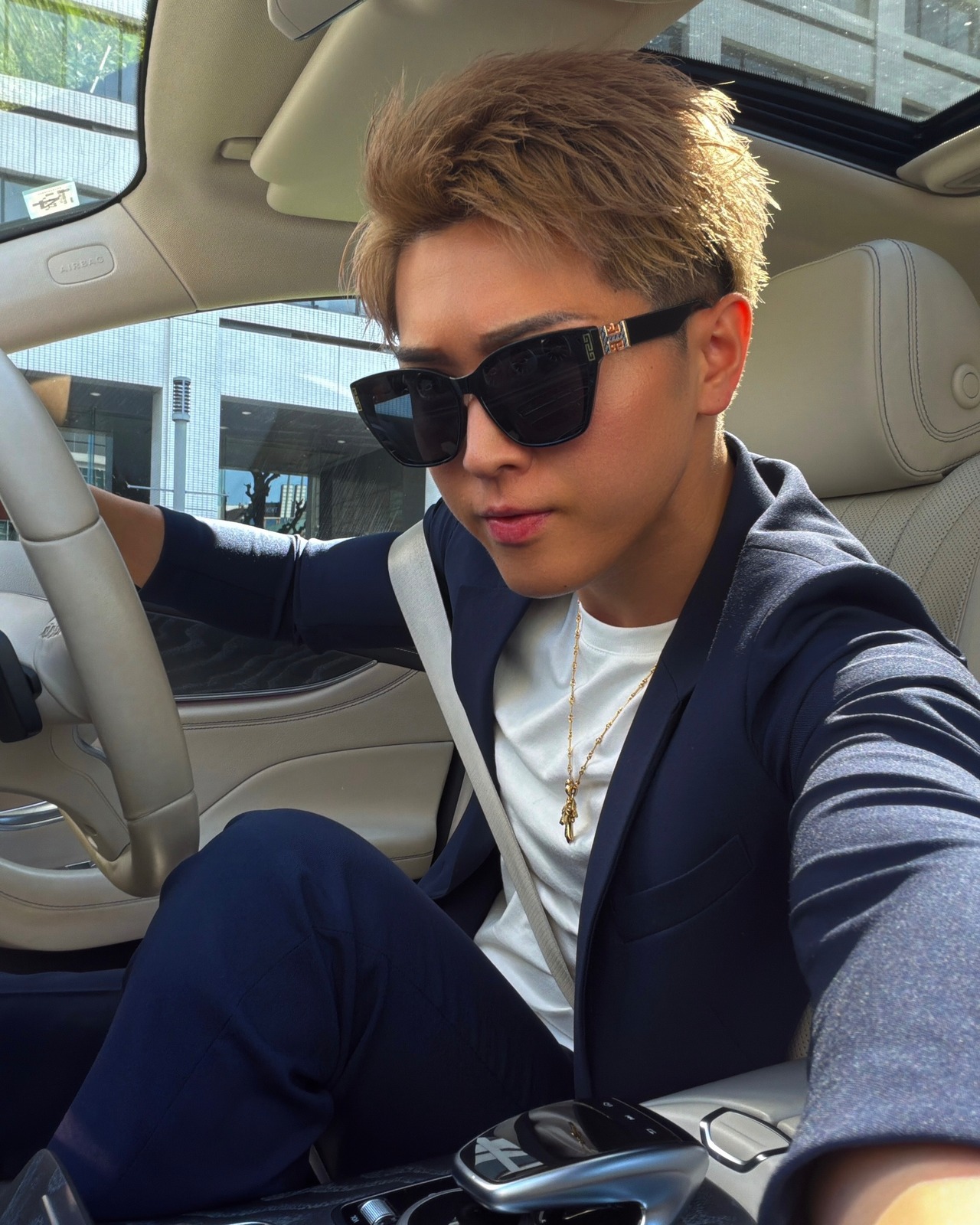 BELINDA ORIGINAL SUNGLASSES BLACK【BB26008】