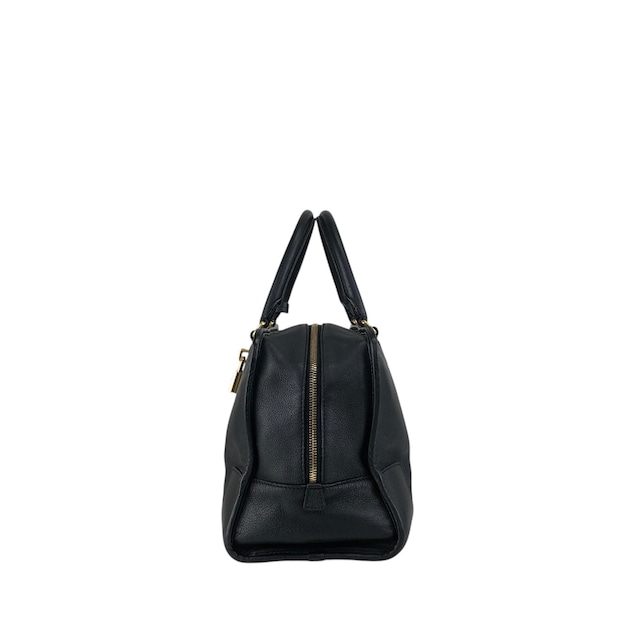 LOEWE ロエベ ハンドバッグ ブラック アナグラム レザー アマソナ ミニボストン vintage ヴィンテージ オールド 8itnhz