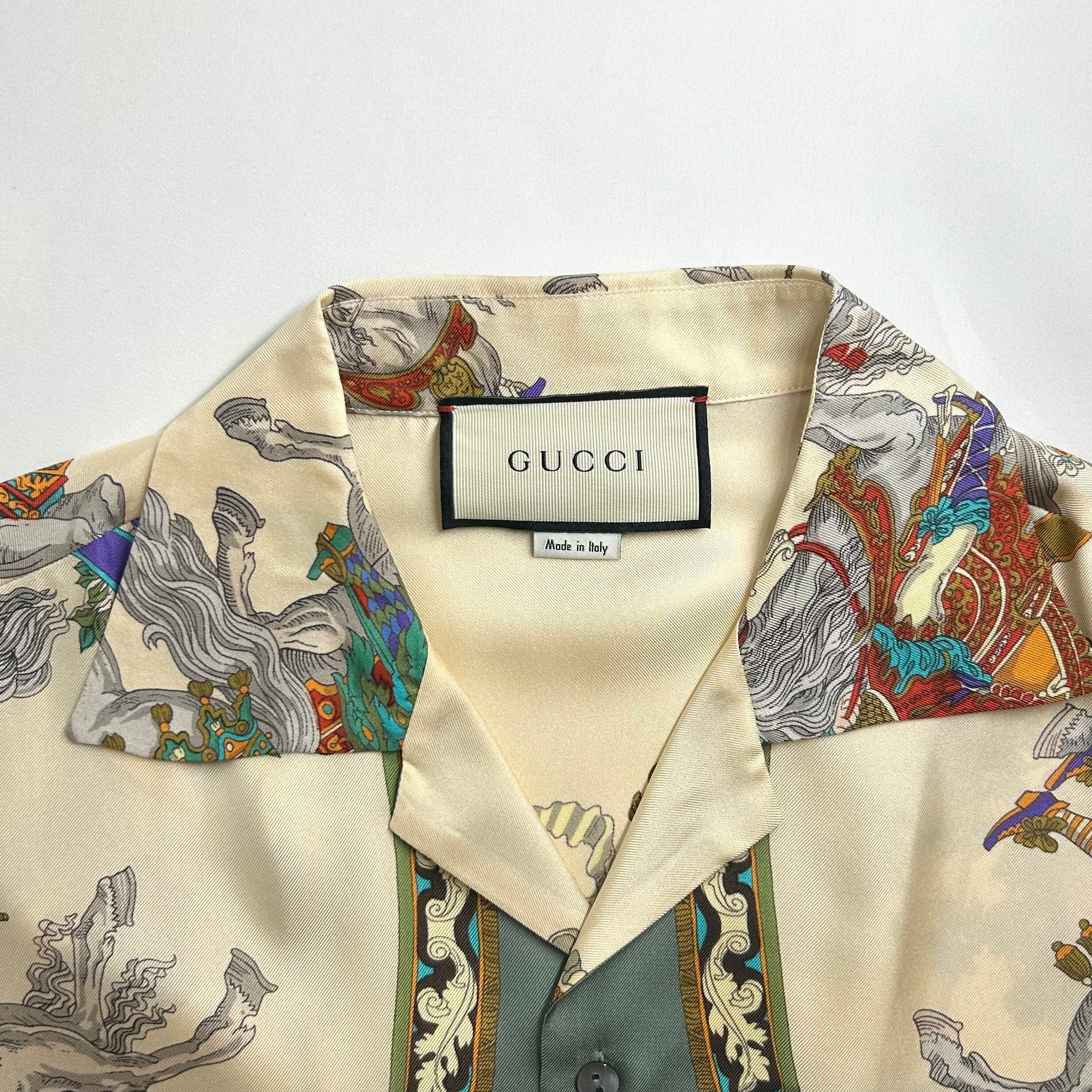 GUCCI グッチ シルクシャツ | 2122