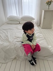 韓国子供服 / pie / 26Autumn / メロンメロンシャツ / 秋服 /長袖シャツ*XS~XL *