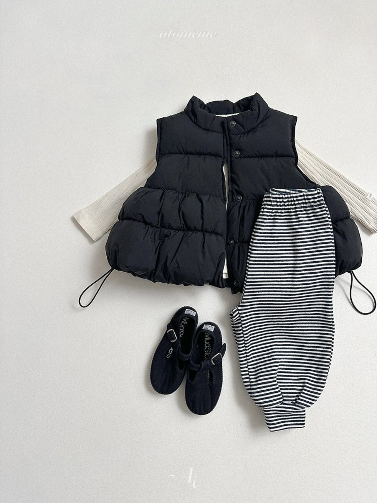 韓国子供服 / Atomeme / 26Autumn / Bunny Stripe Pants / 秋服 *S~XL*