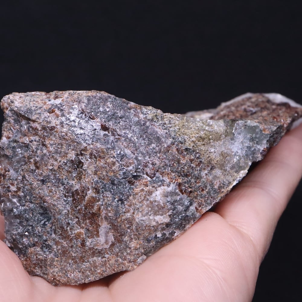 ガーネット + カルサイト 方解石 329.7g GN281 原石 鉱物 天然石