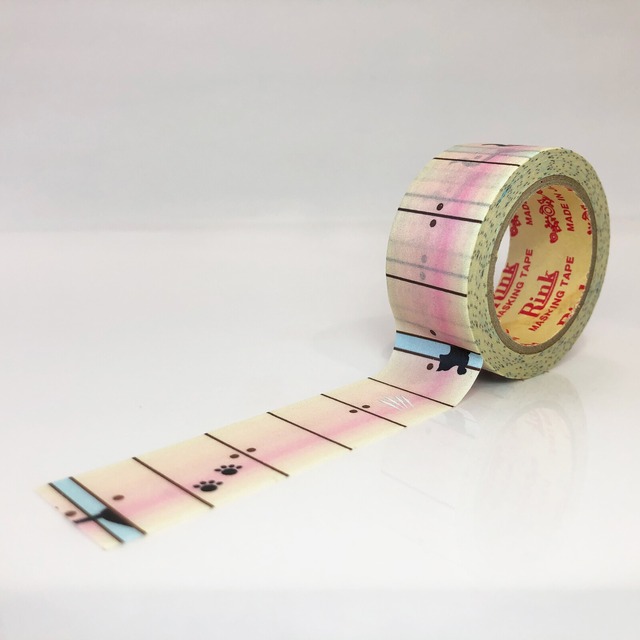 【現品限り】東京デザイナー学院×Rink　襖(ふすま)　20mmマステ　RI03