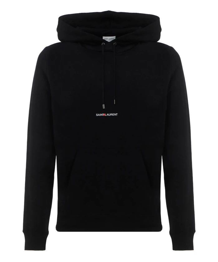 【新品】SAINT LAURENT サンローラン メンズ スウェット Organic Cotton 黒 677259YB2PG1000