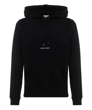 【新品】SAINT LAURENT サンローラン メンズ スウェット Organic Cotton 黒 677259YB2PG1000
