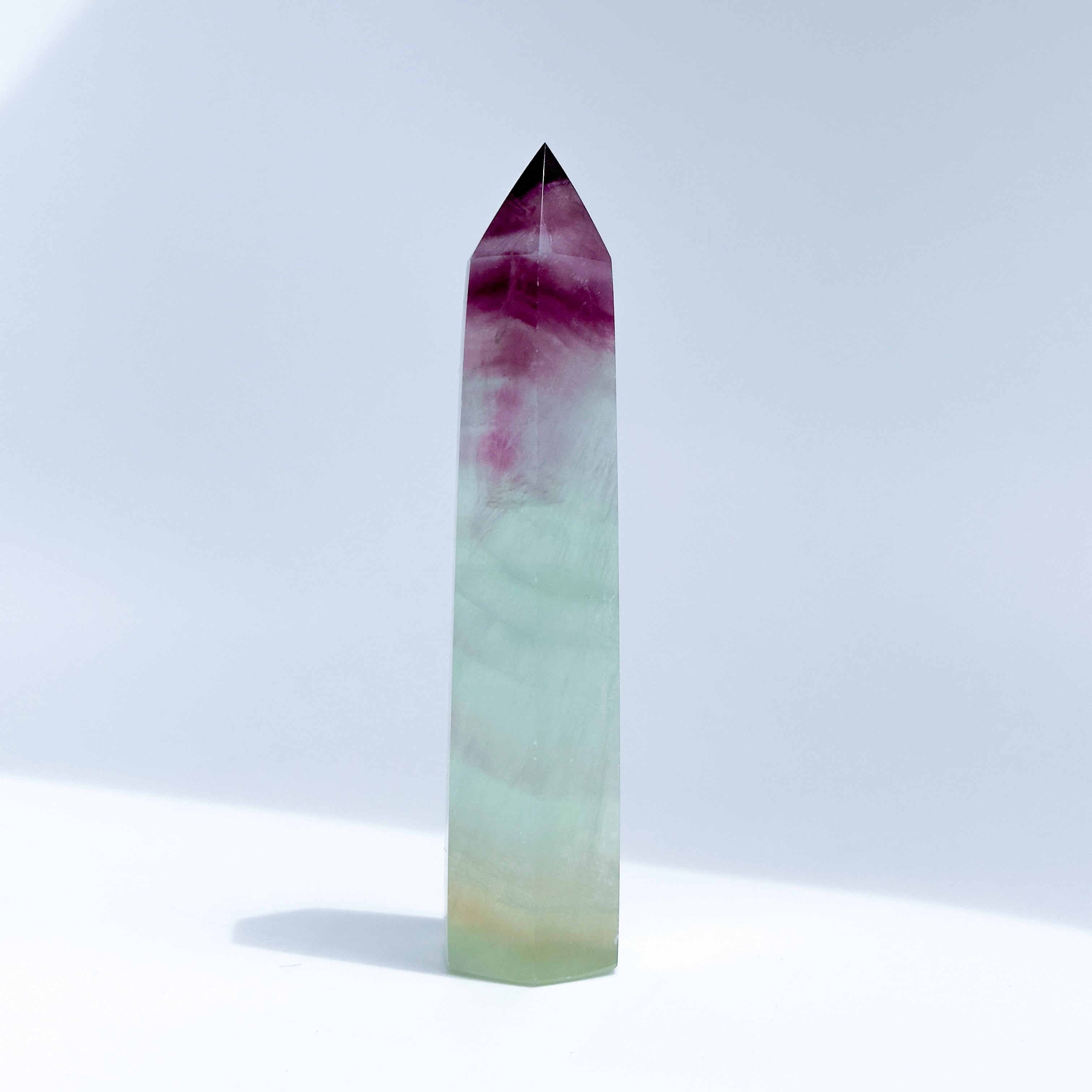 レインボーフローライト タワー23◇ Rainbow Fluorite ◇天然石・鉱物