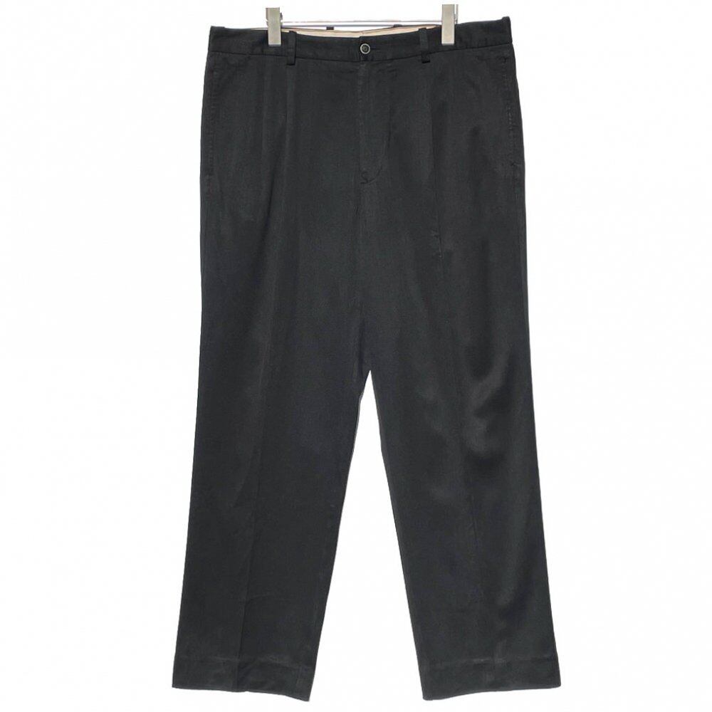 Tommy Bahama] Vintage Silk Rayon 2 Tuck Trousers [1990s
