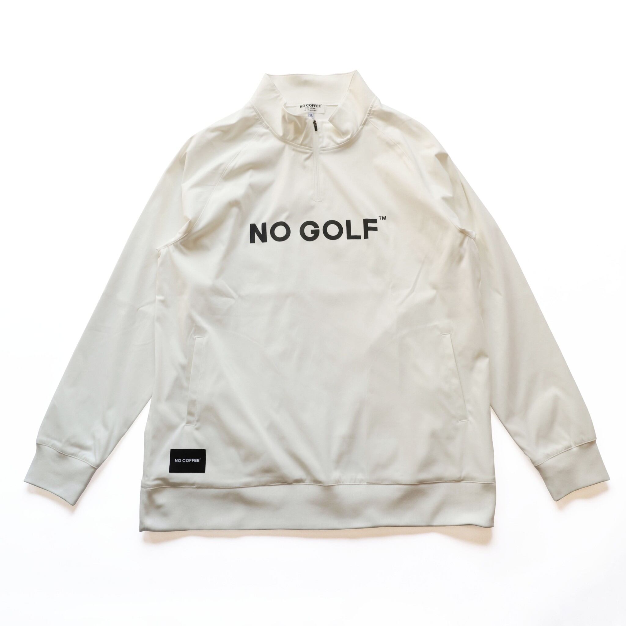 再入荷得価 ヤフオク! NO GOLF HALF ZIP PISTE グレー Ｌ 新品未使用 N...