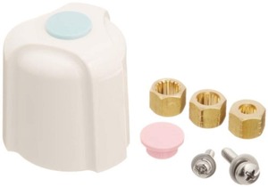 【特価処分】KVK アクリルEDハンドル ビス・キャップ付 PZK1ED-2