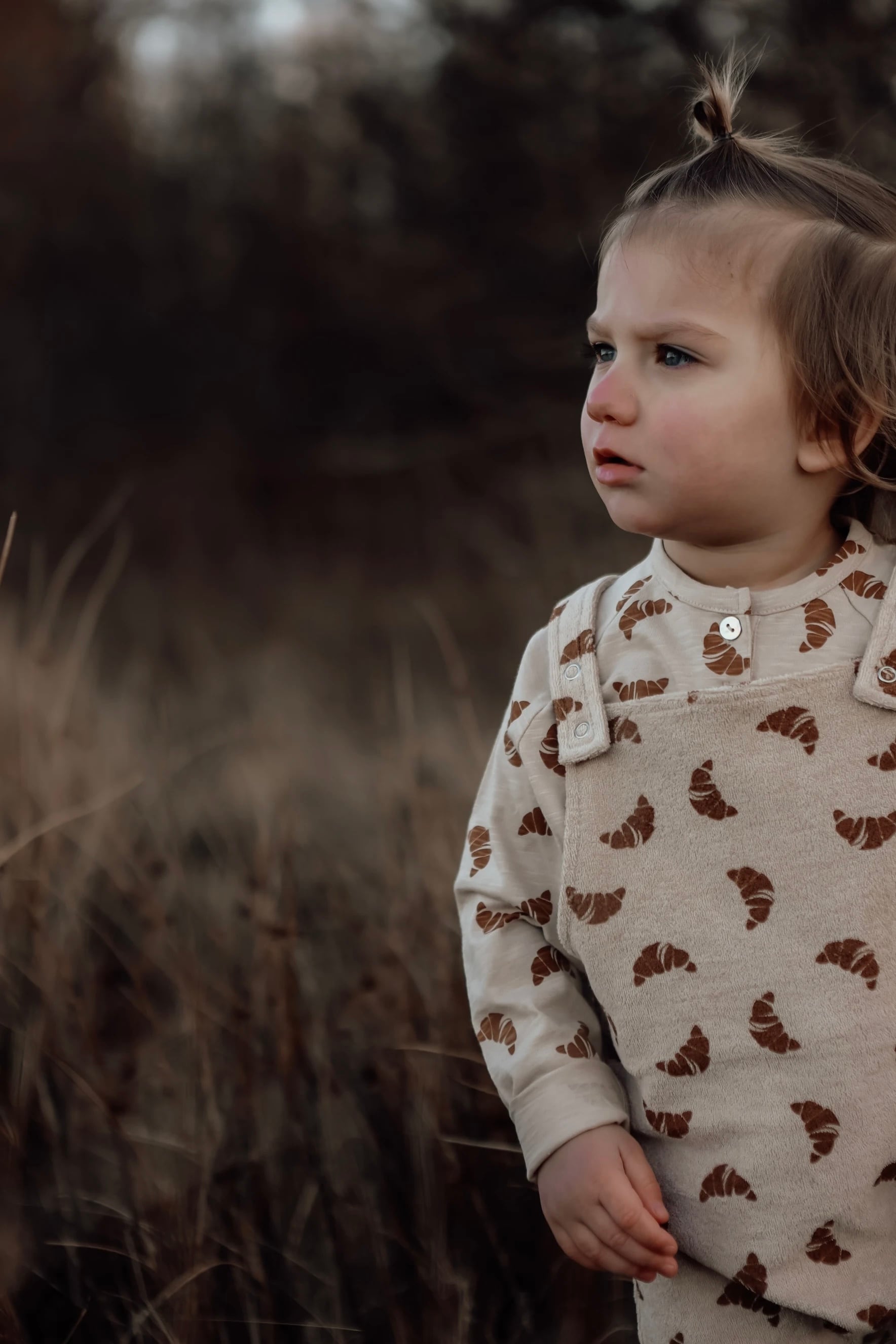 MONSIEUR MINI セット　上下 MONSIEUR MINI】Onesie Croissant organic / romper | RIRIBELL