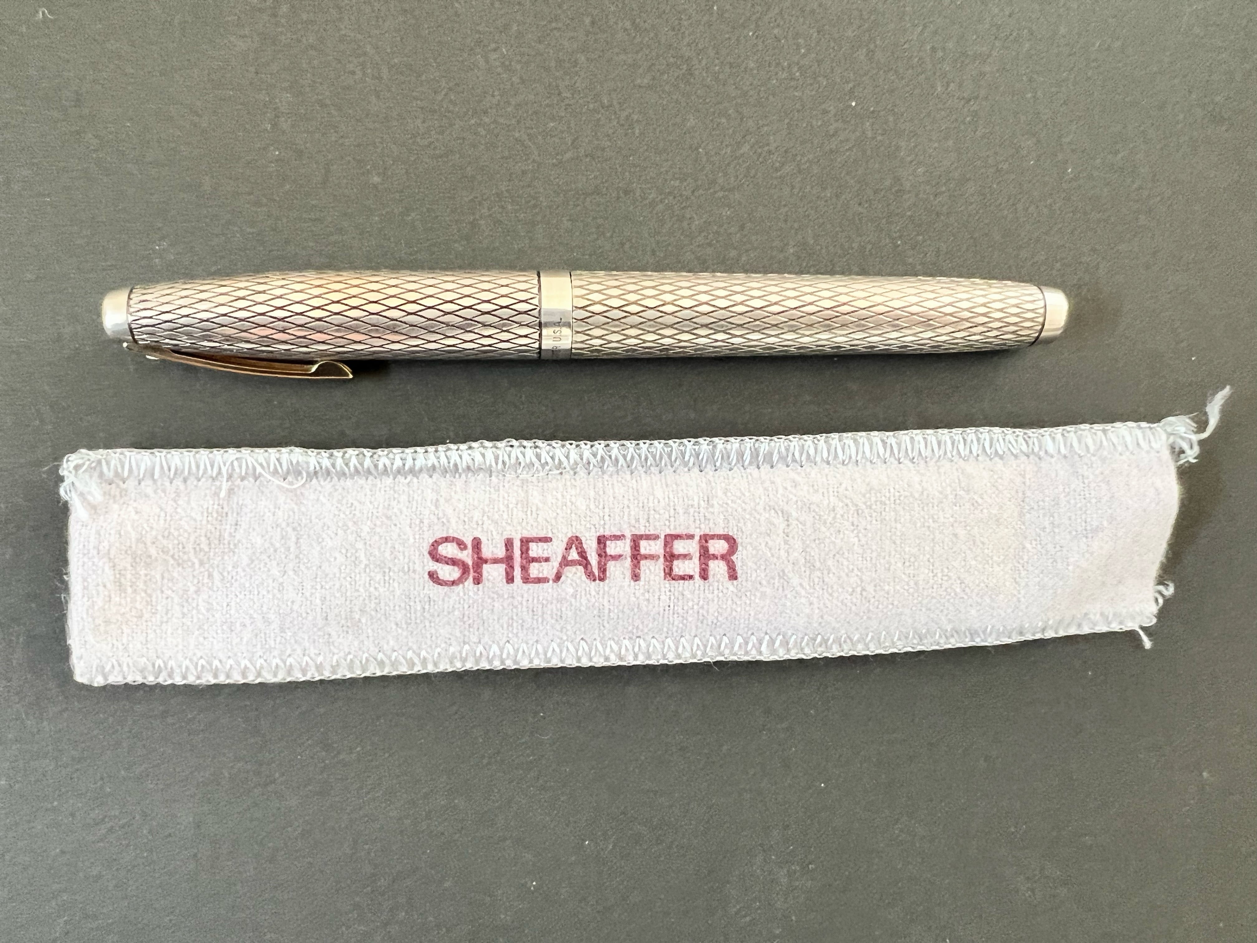70s シェーファー インペリアル シルバー SHEAFFER IMPERIAL （細字