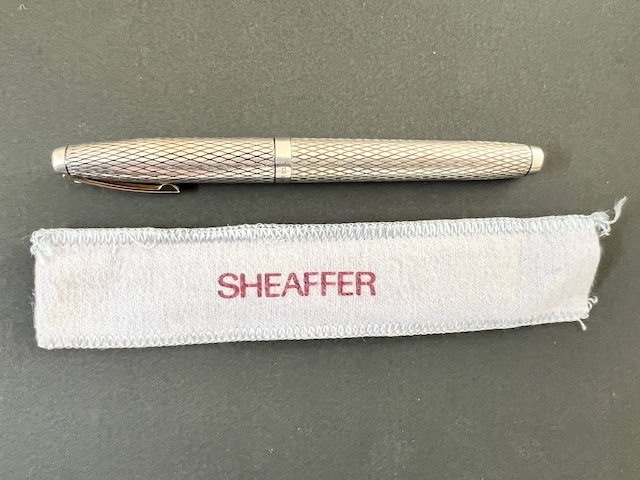 '70s　シェーファー インペリアル シルバー　SHEAFFER IMPERIAL　（細字）　14K　　　　　02713