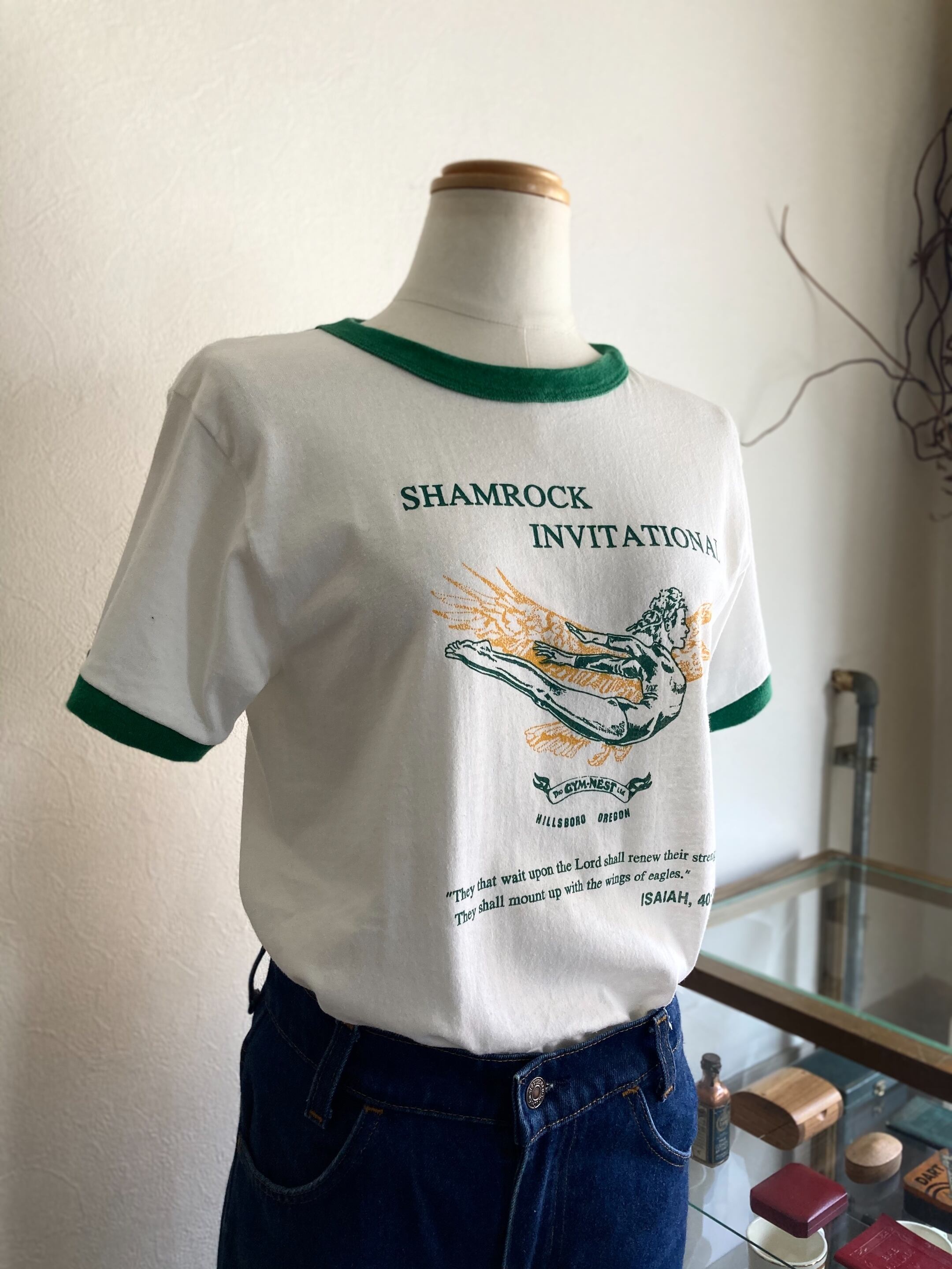 Vintage "Champion" Ringer T Shirt | Sugar Spun Sister Vintage & Used