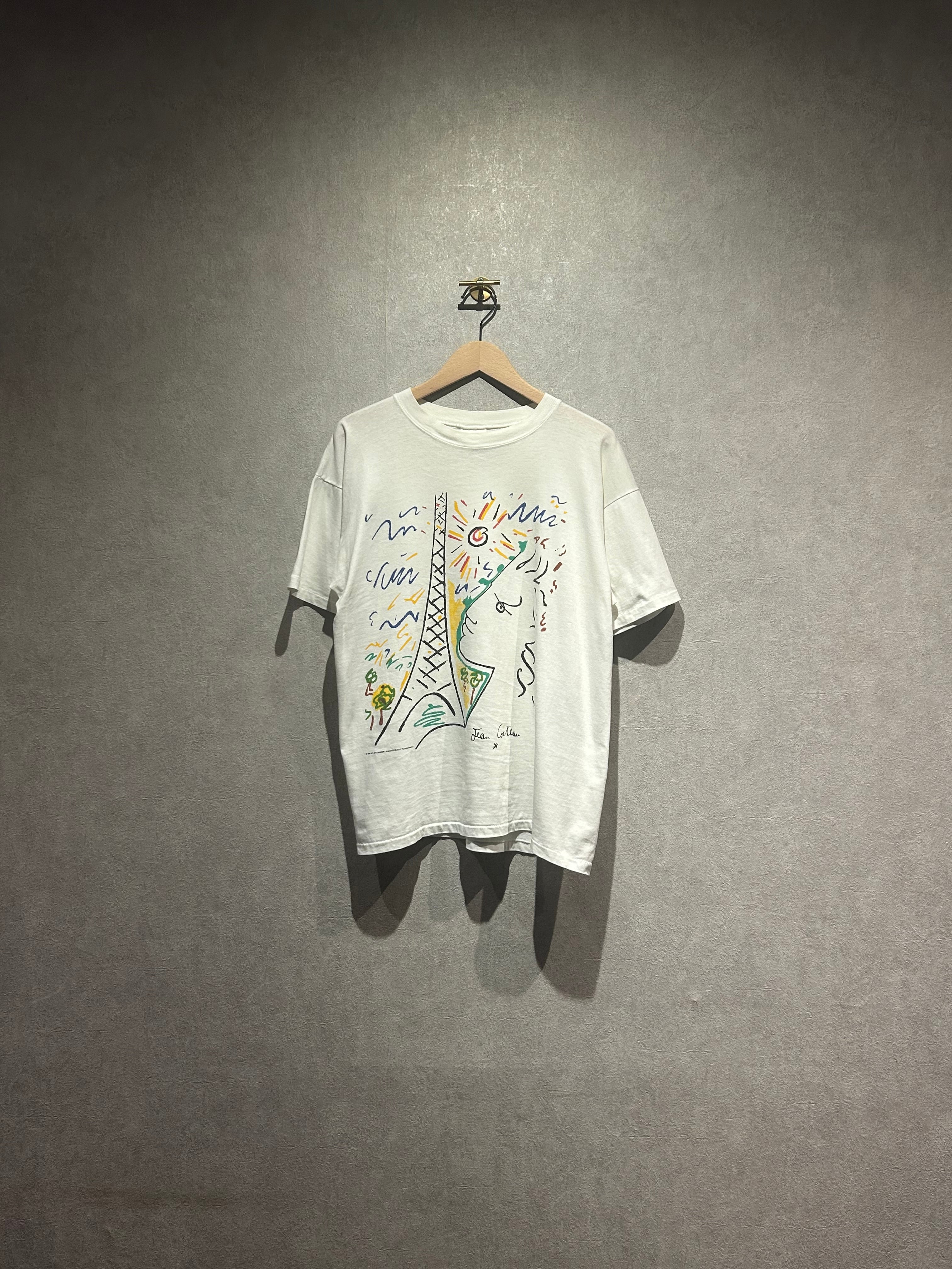 90's FRANCE製 Flammarion 4 Tee 