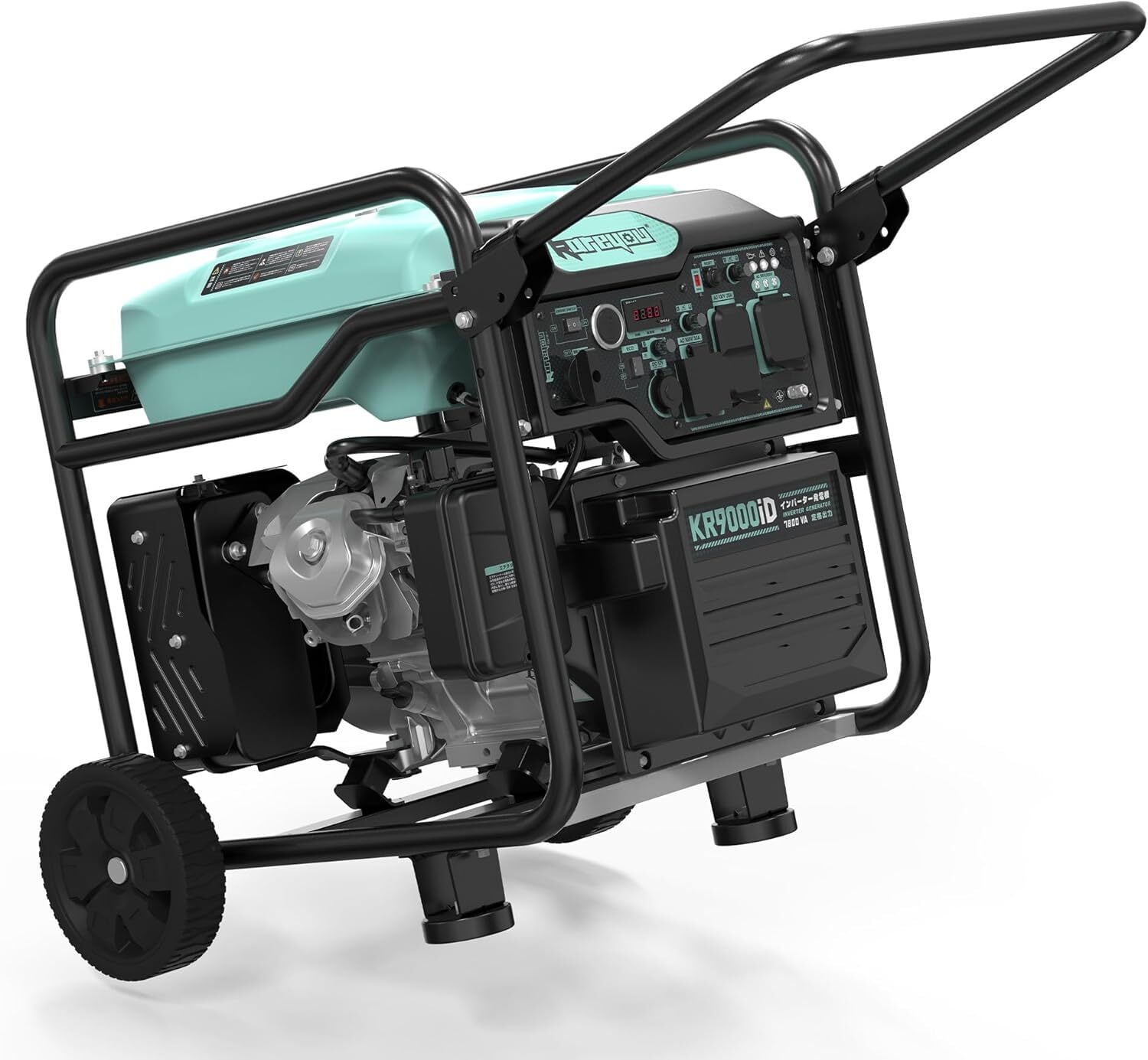 インバーター発電機 7.8kVA/8.3kVA 単相100V/200V同時出力可能 セル