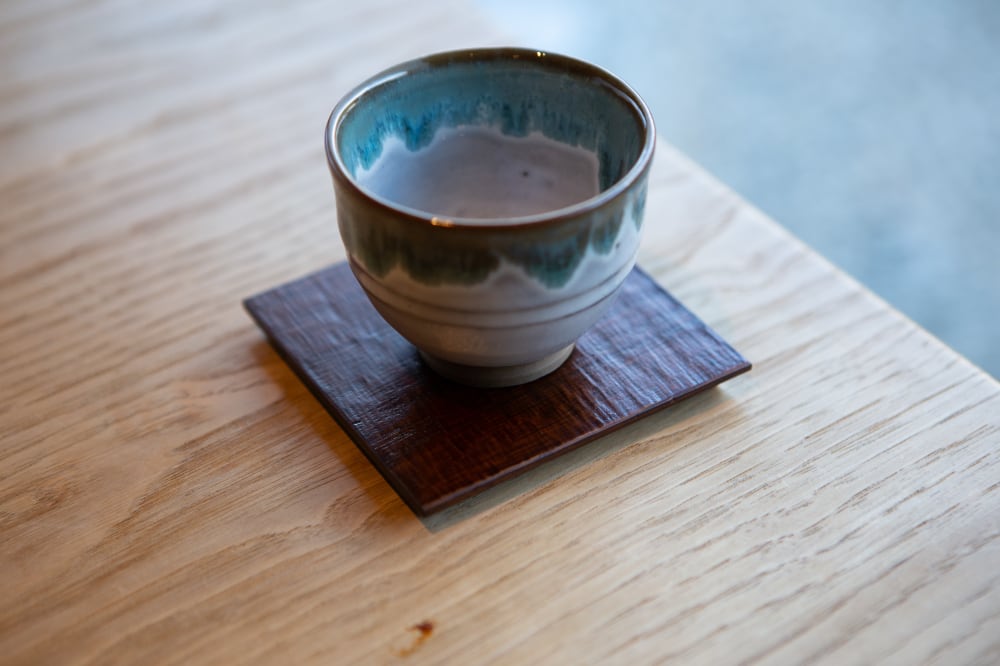 桐・コースター(はつり)　2枚セット