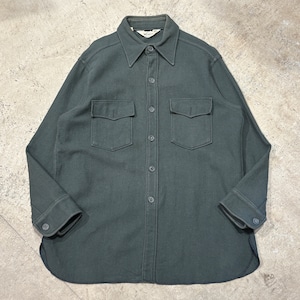 1970s WOOLRICH WOOL SHIRT OLIVE