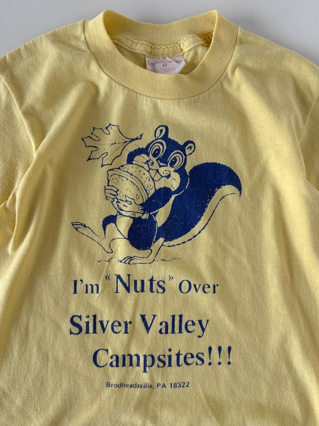【4-5T相当・vintage】USA製　I'm nuts over tee