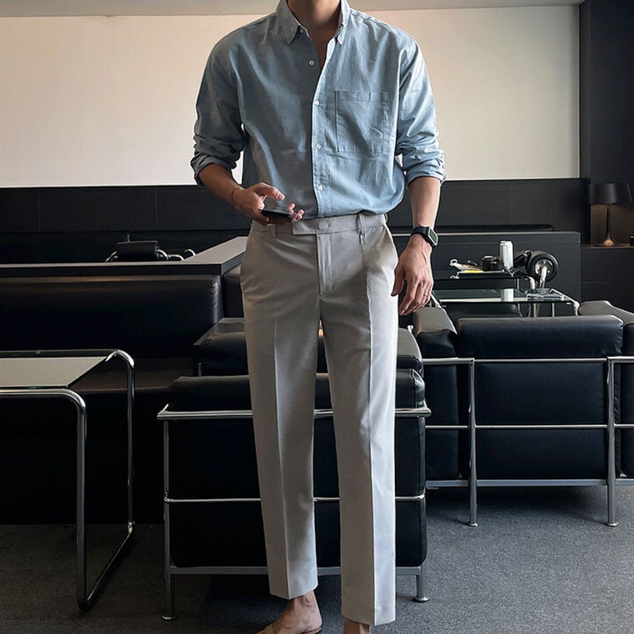 シンプルモダンシャツ　MT0080305