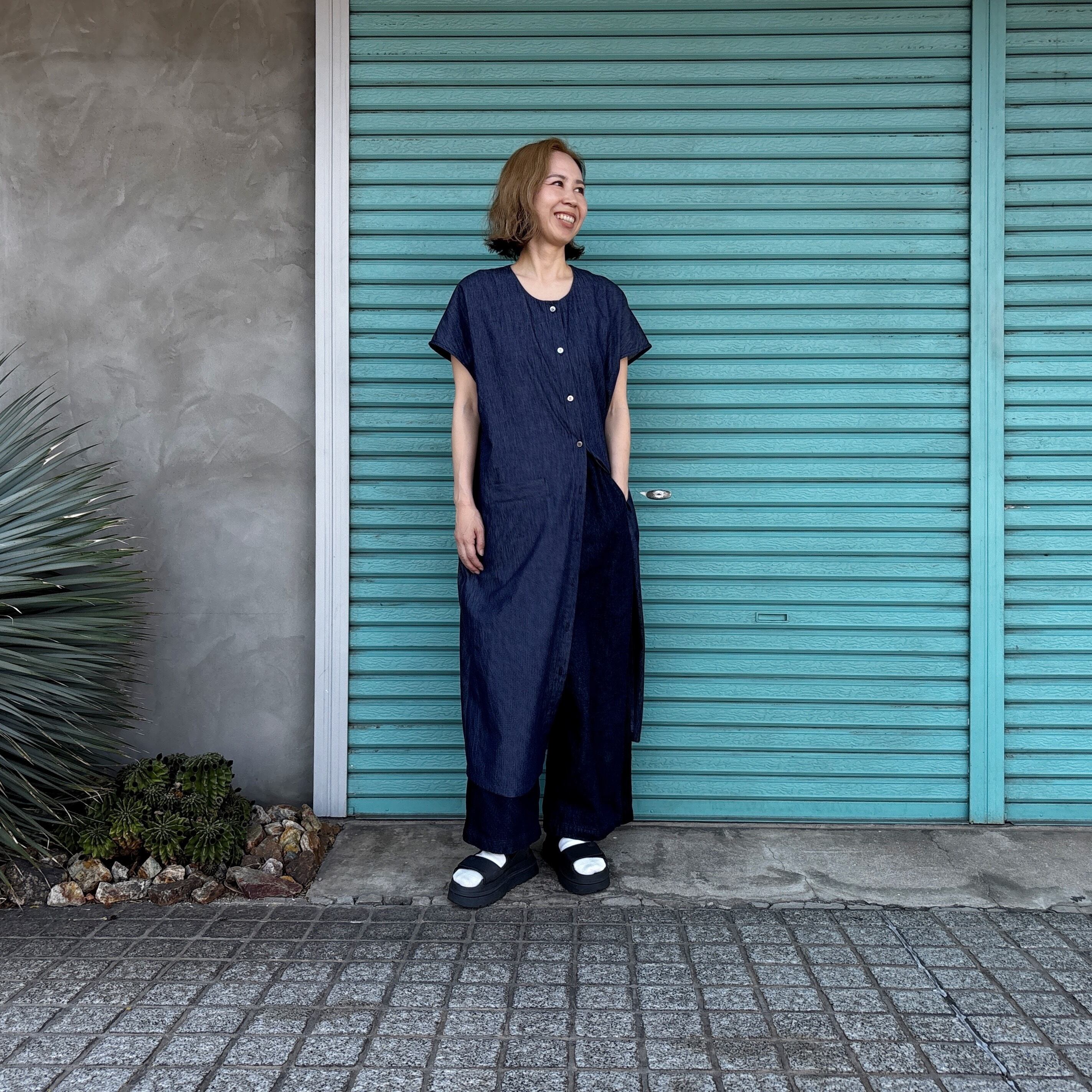 【French Shirt One-Piece】