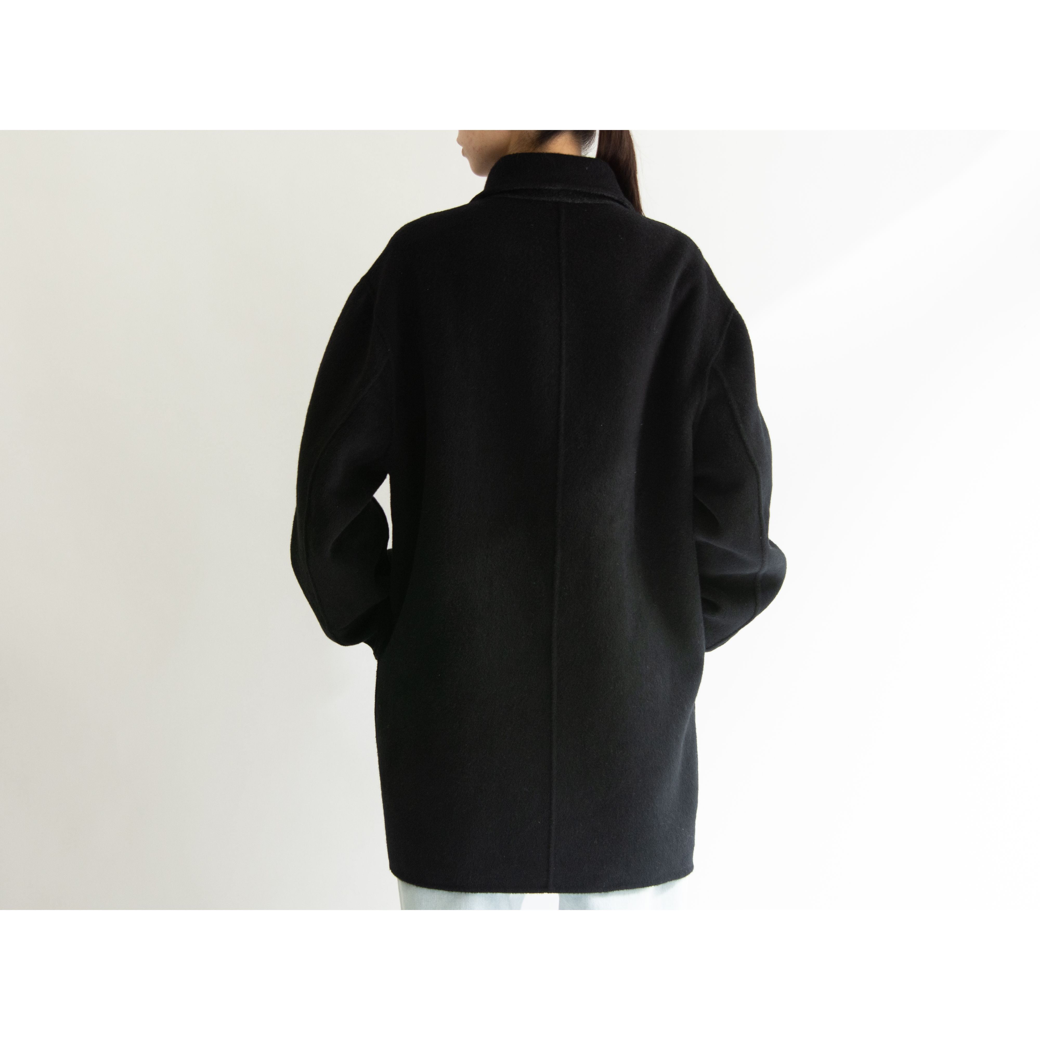 【DESCA.GGERI】Made in Italy 100% Cashmere Reversible Coat（イタリア製 リバーシブルカシミヤコート）