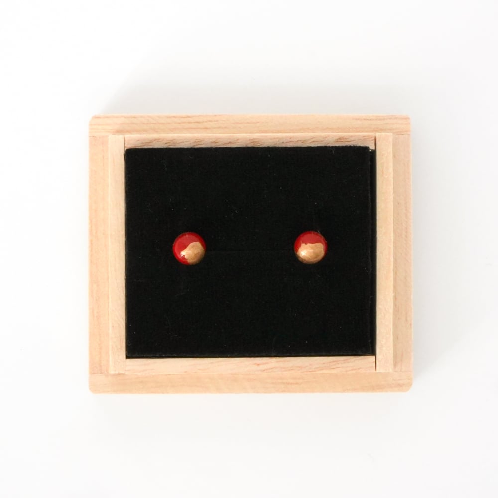 輪島でうまれた うるしのピアス/イヤリング ◇gold+シリーズ◇ | 身に