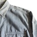80's LLBean　エルエルビーン　ストライプシャツ　スナップボタン　シャツジャケット　M　メンズ　ワーク　ハンティング　デニム 商品写真4