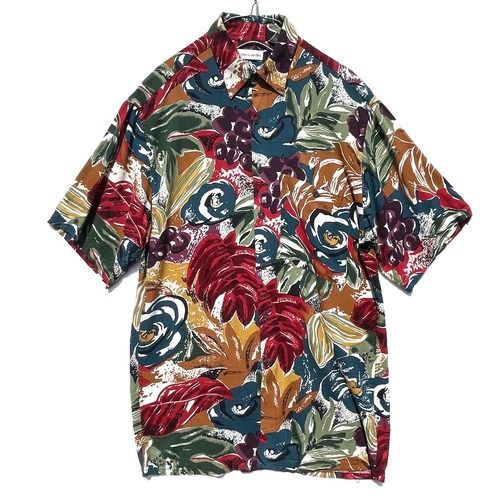 Pierre Cardin [pierre cardin] Vintage Rayon Hawaiian Shirt [1990s] Vintage Rayon Hawaiian Shirt