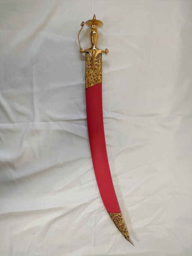 ●訳あり品● タルワールキルパン 真鍮製刀身 A4