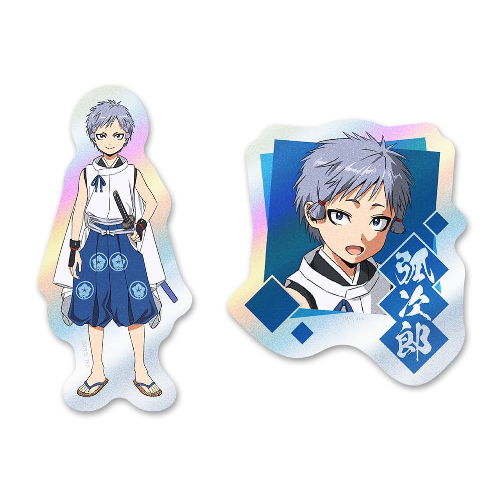 逃げ上手の若君 キャラキラステッカーセット 弧次郎