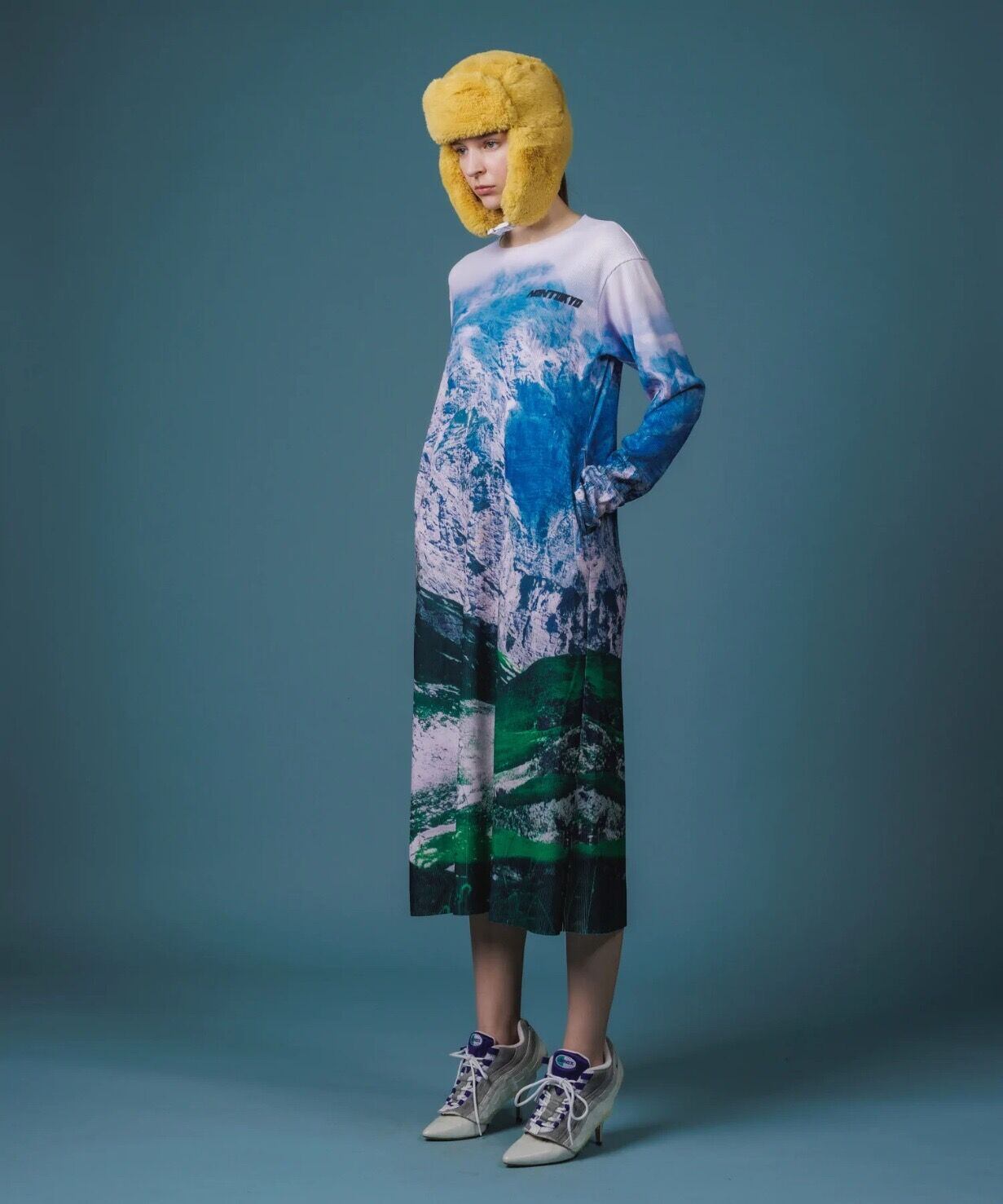 NON TOKYO RIB CREWNECK ONE-PIECE (LONG SLEEVE/ALPS) | IAAAM ONLINE