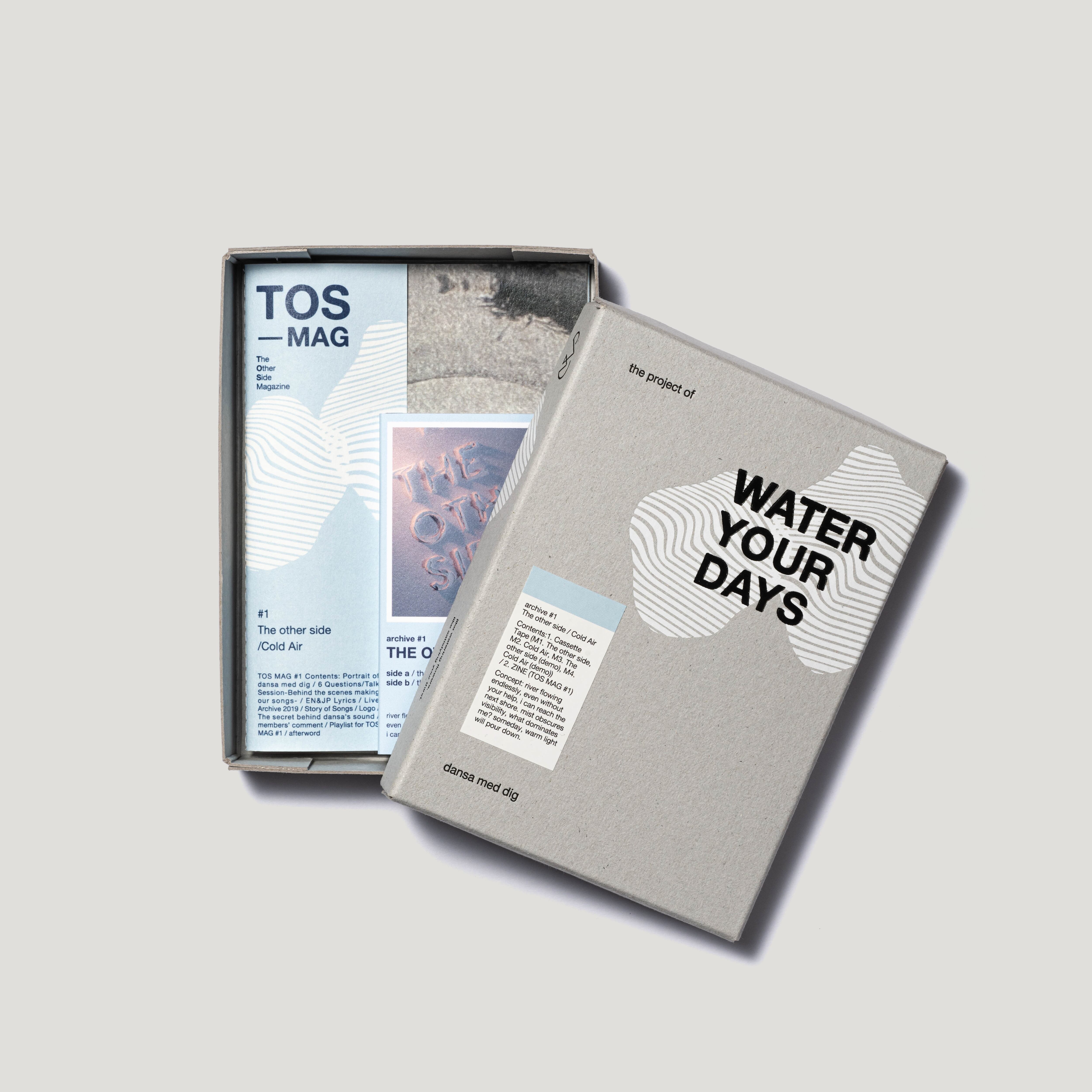 dansa med dig / WATER YOUR DAYS #1(Cassette & ZINE)