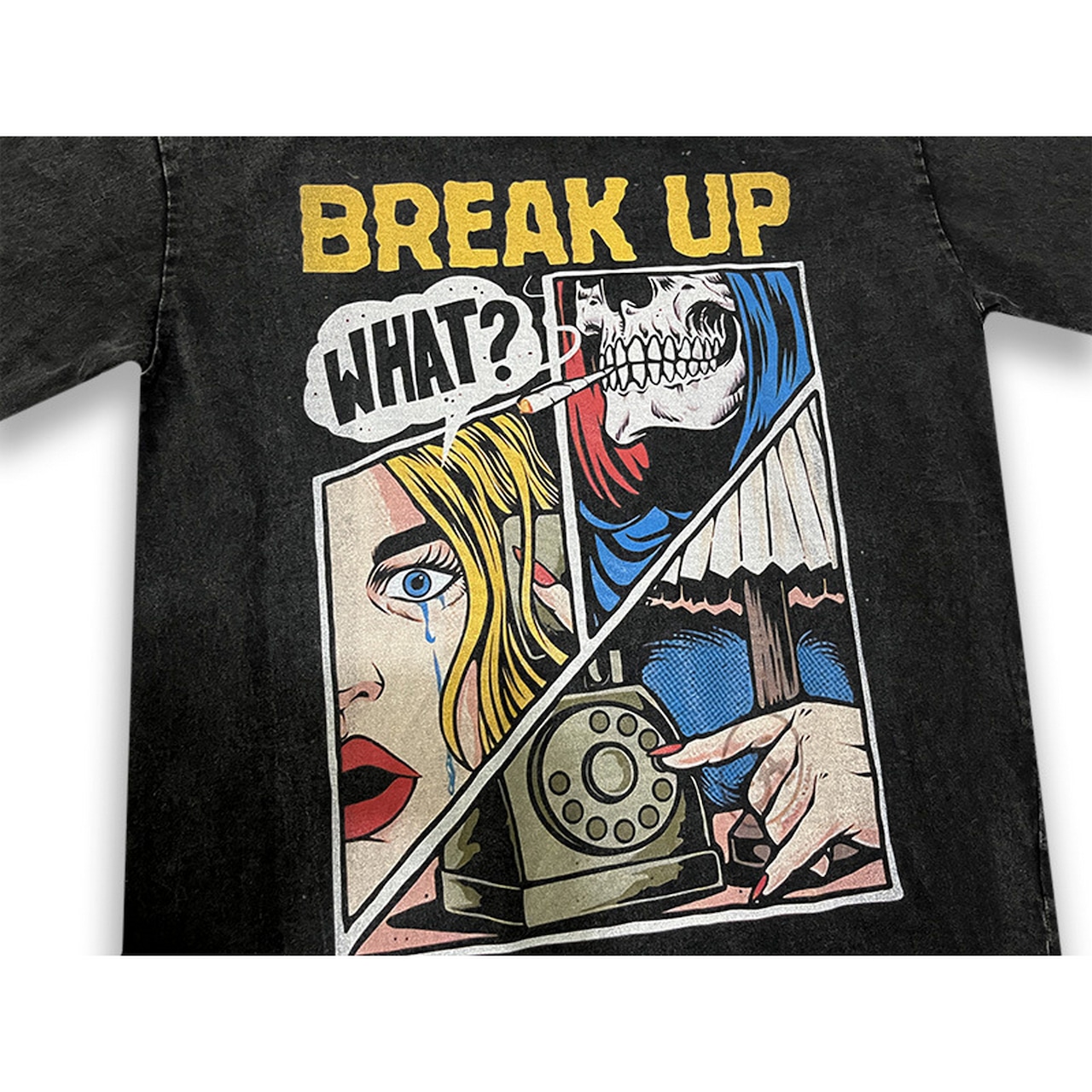 VINTAGE ストリート BREAK UP Tシャツ T993