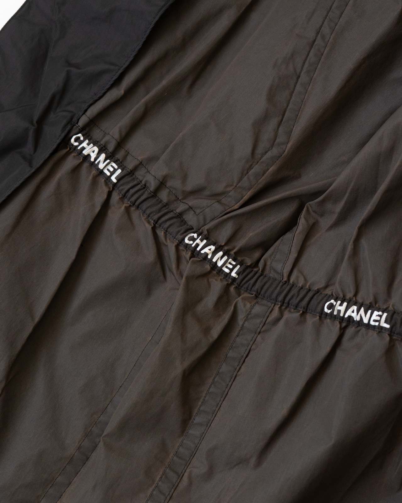 〈CHANEL 〉Nylon Zip Jacket