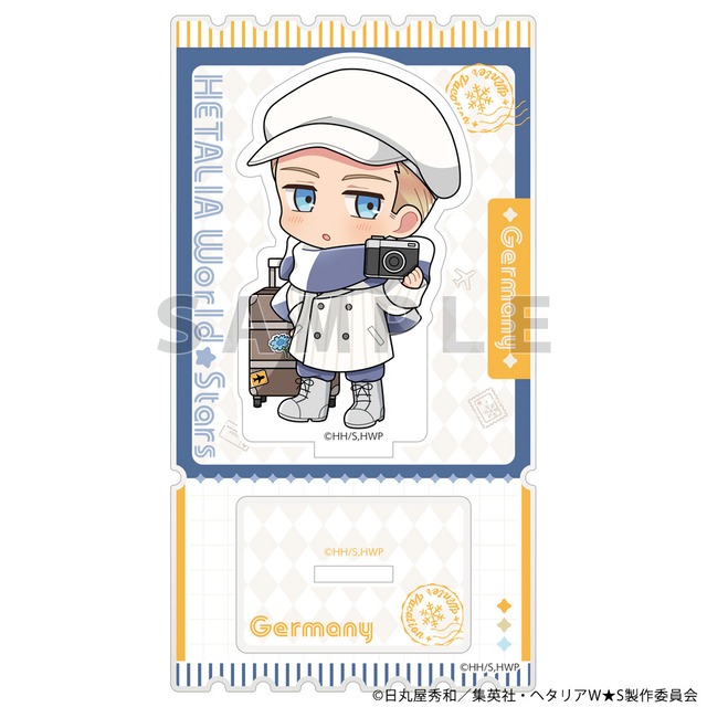 ヘタリア World★Stars アクリルスタンド(ドイツ/ウィンターバケーション)