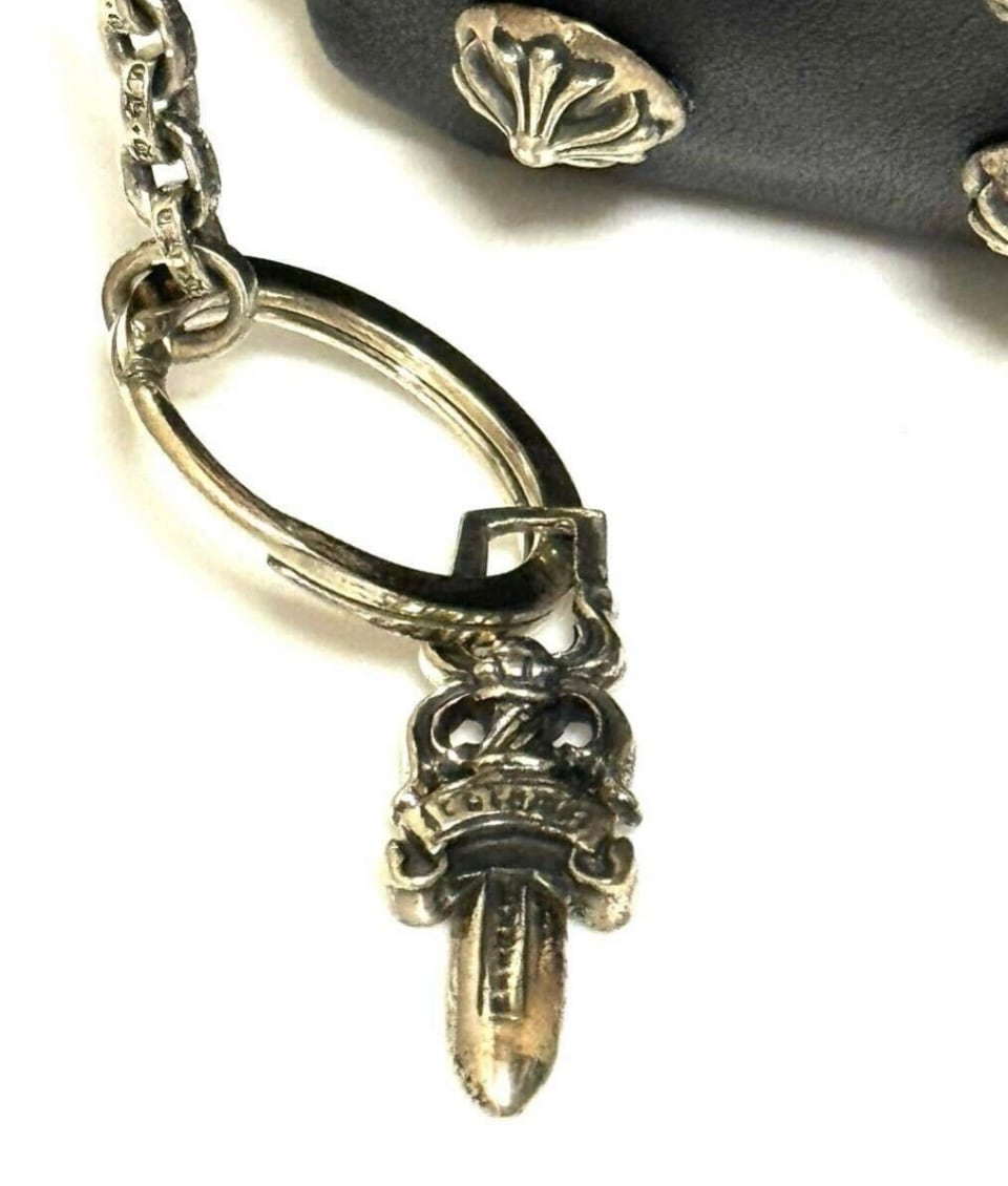 クロムハーツ レザーダイス キーリング キーホルダー | chromehearts