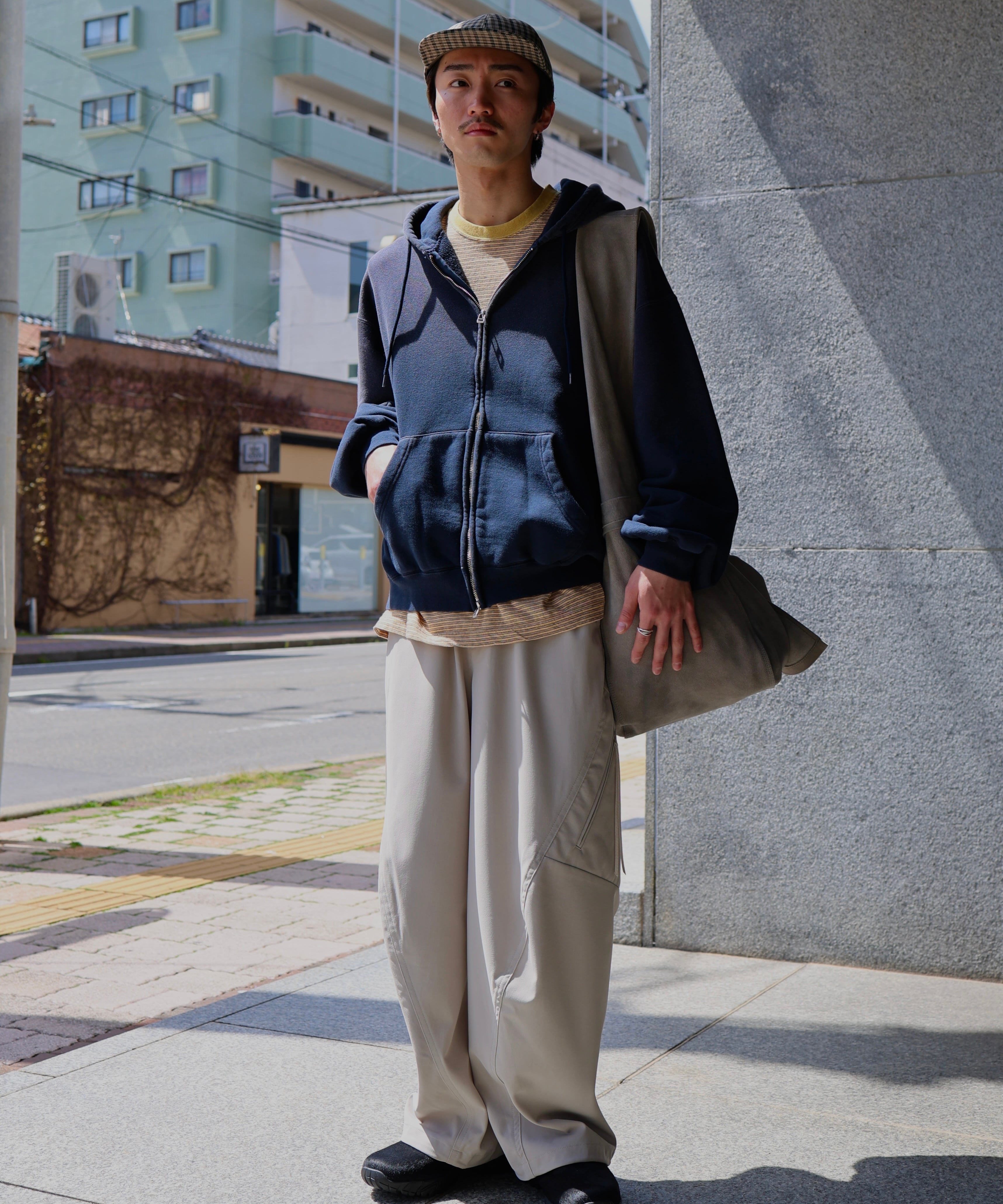 UNIVERSAL PRODUCTS. / 261-60112 JUMBERCA ZIP UP HOODIE VINTAGE