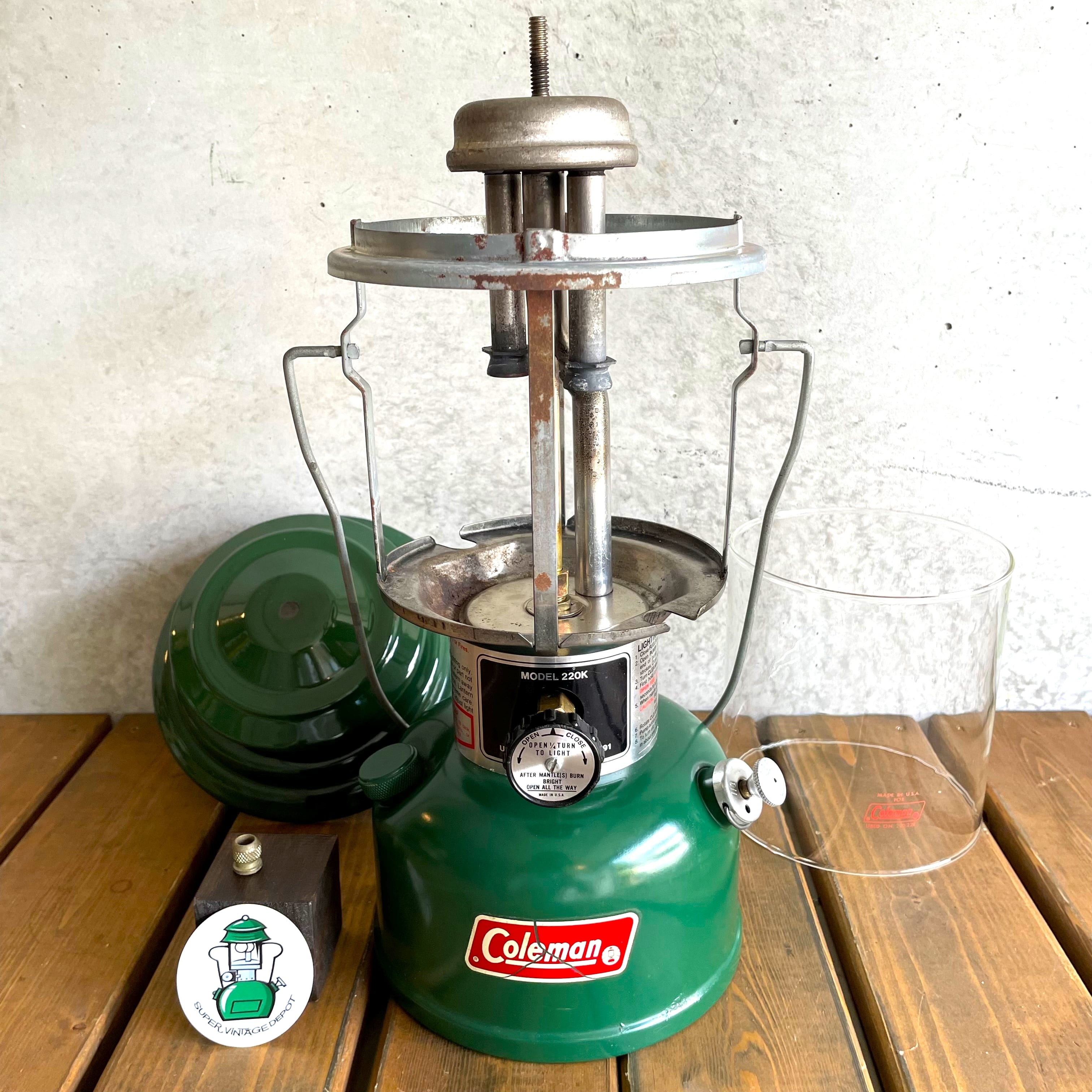 送料込み コールマンランタン 288A ホワイトガソリン