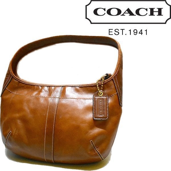 COACH コーチ　レザー　ハンドバッグ