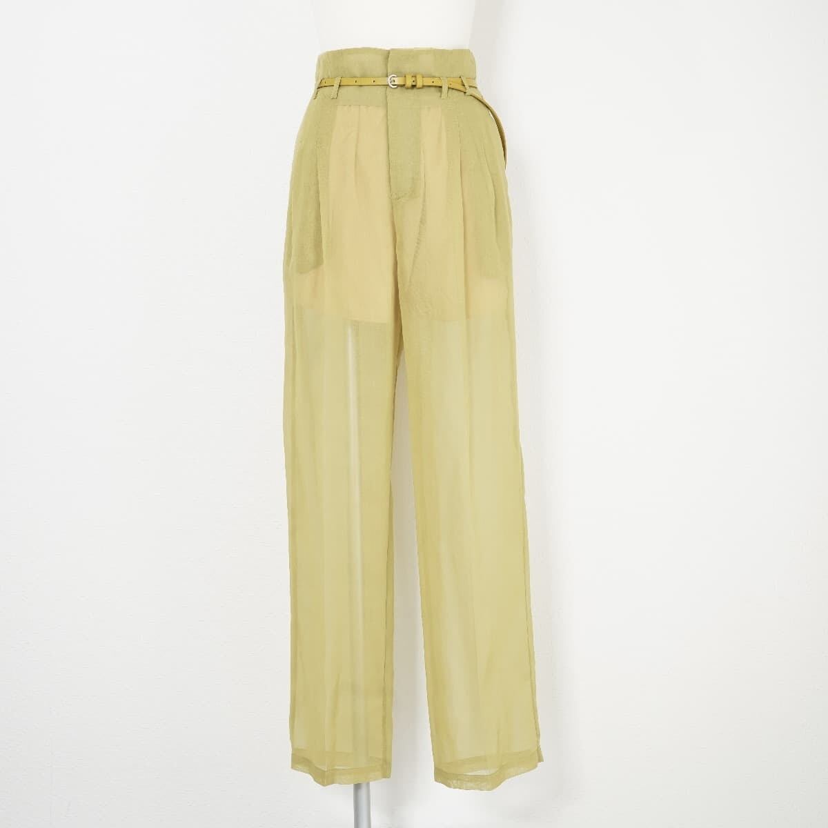 新品Ameri アメリ MEDI SHEER PANTS シアーパンツ M