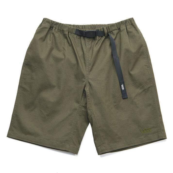 VANS (バンズ) M VANS CLIMING SHORT ショートパンツ カーキ 121H1150200