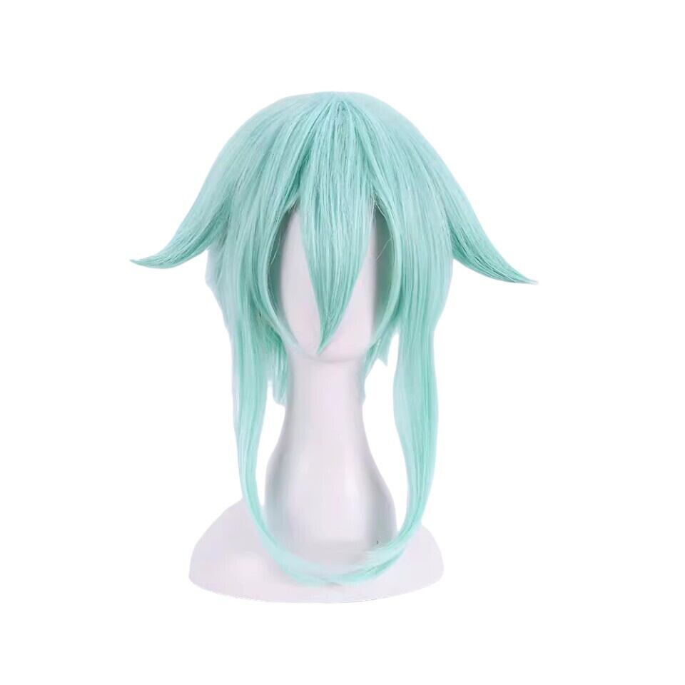 W1549 ソードアート オンライン2 朝田詩乃(あさだ しの) 風 コスチューム コスプレウイッグ+ウイッグネット