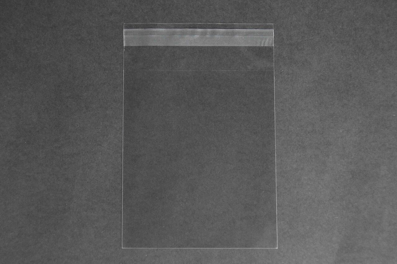 CD/雑貨小分け包装・部品、資料整理(OPP袋 OPP袋 雑貨袋 テープ付き)横130×縦155+フタ40mm 30μ(0.03mm)【1,000枚】