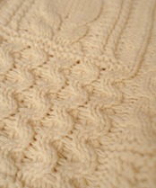 【#Re:room】CREW NECK CABLE CARDIGAN［REK148］