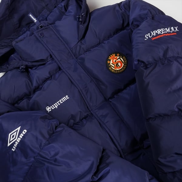 Size【XL】 SUPREME シュプリーム ×umbro25FW Down Puffer Jacket Navy